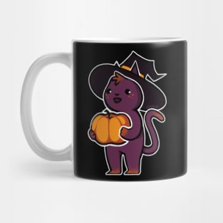 Pumpkin Kitty Mug